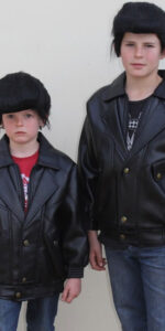 1950 Leather Look Jacket Boys