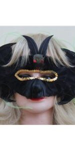 black bat mask