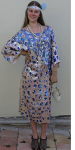 1920’s Blue & Silver Sequined Dress Set