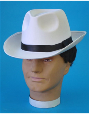 Fedora Hat White