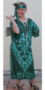 1920's Green Sequined Dress