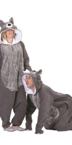 Jumpsuit Style Wolf Costume - Christina's Costumes