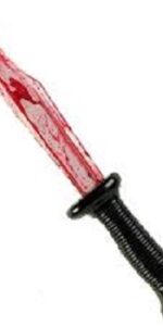 knife with bloody blade