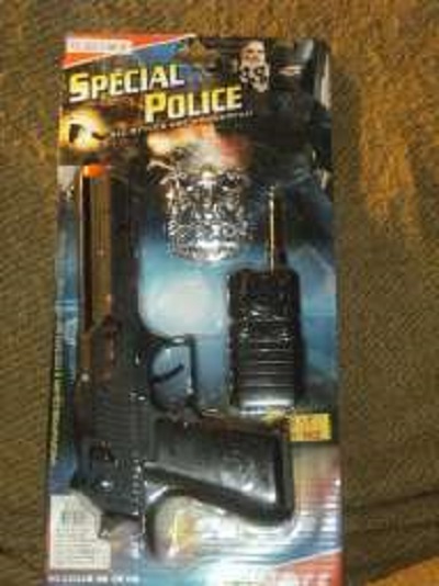 police gun