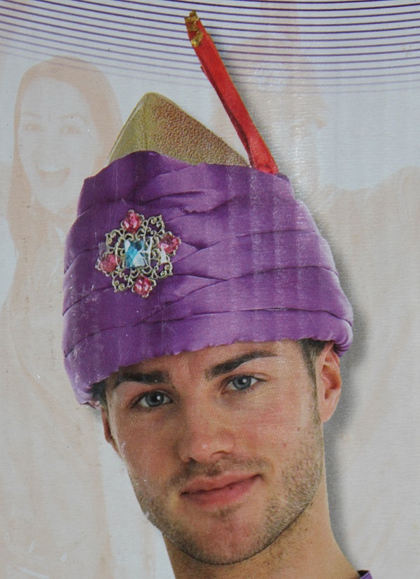 purple turban